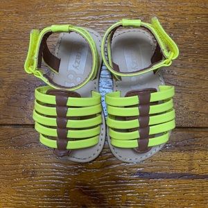 Crazy 8 Yellow Strappy Sandal